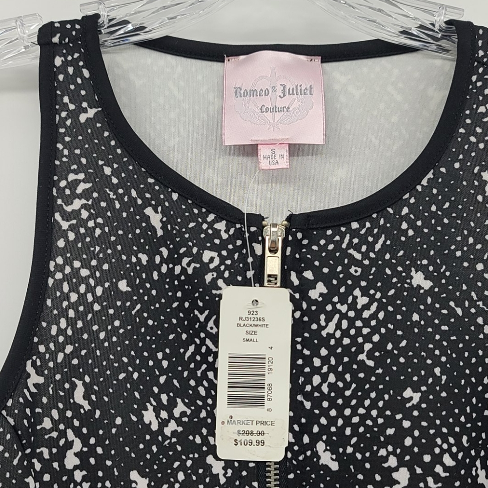 Romeo and juliet couture black and white dress - Picture 3 of 4